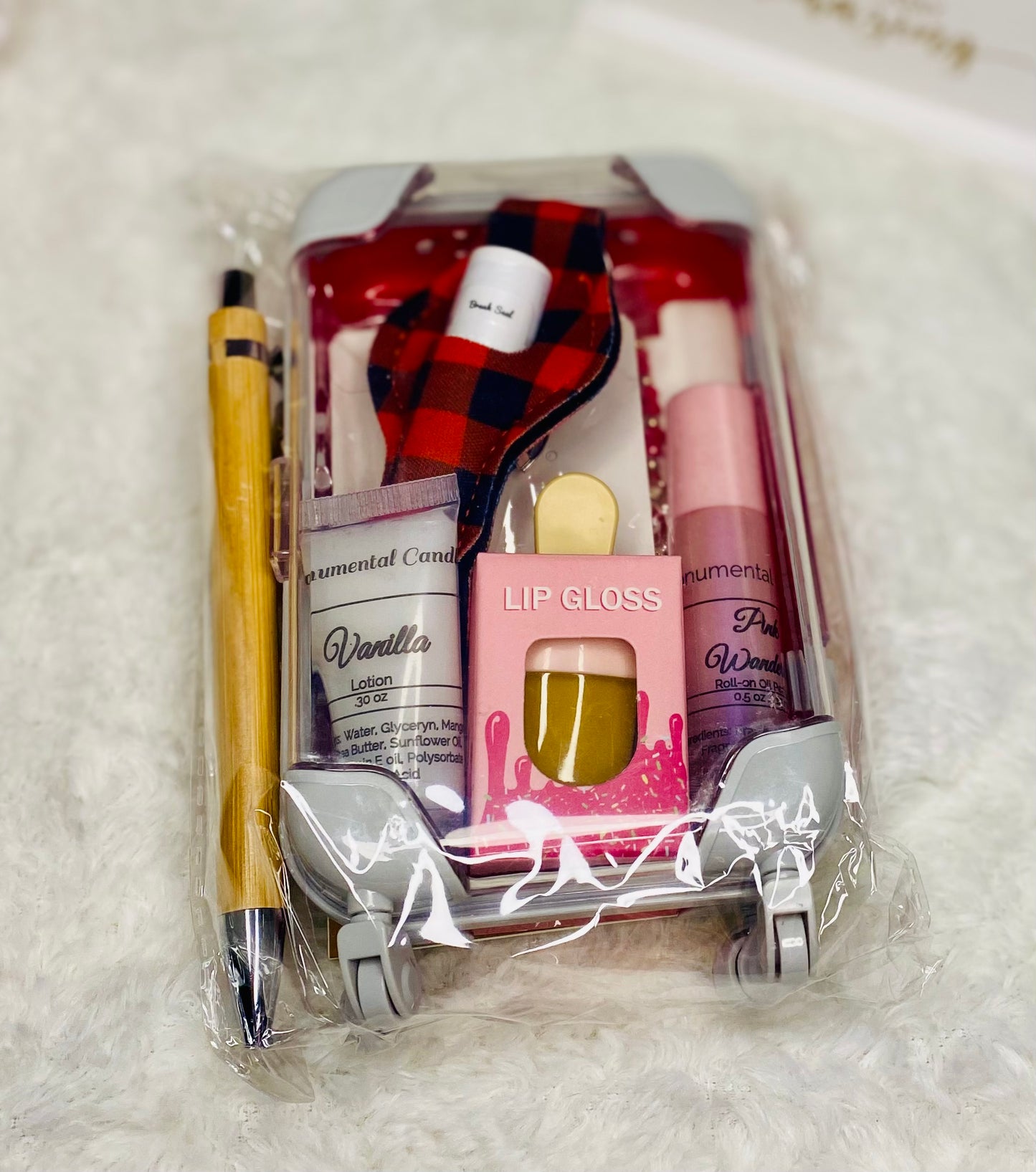 Mini Cosmetic Suitcase