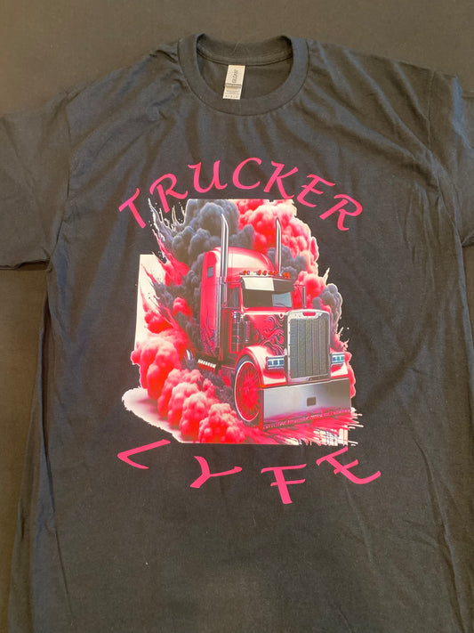 Trucker Lyfe Brand T-shirts